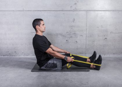 Compound Resistance Band Leg Exercises